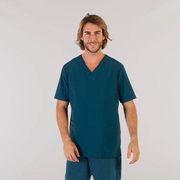 Túnica Homem Microfibra 360 Tadeo-Azul Petróleo - 145-XS-RAG-Tailors-Fardas-e-Uniformes-Vestuario-Pro