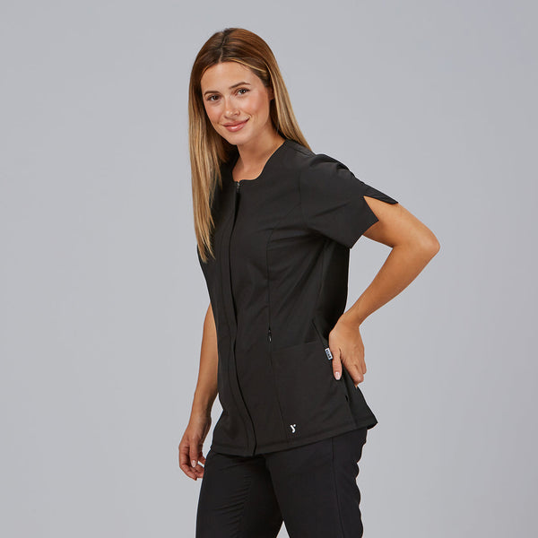 Túnica Jana de Senhora Manga Curta Microfibra 360-RAG-Tailors-Fardas-e-Uniformes-Vestuario-Pro
