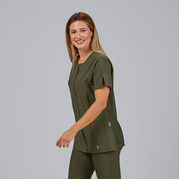 Túnica Jana de Senhora Manga Curta Microfibra 360-RAG-Tailors-Fardas-e-Uniformes-Vestuario-Pro