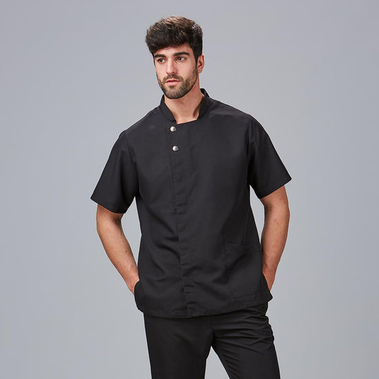 Túnica Masculina Maiorca-Preto - 001-XS-RAG-Tailors-Fardas-e-Uniformes-Vestuario-Pro