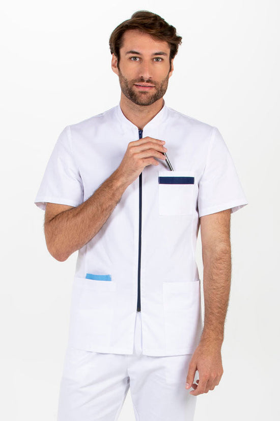 Túnica Masculina Tunisia-Friso Azul-SP-RAG-Tailors-Fardas-e-Uniformes-Vestuario-Pro