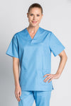 Túnica Médica Bilbao m\curta-Azul Celeste-XS / (SP)-RAG-Tailors-Fardas-e-Uniformes-Vestuario-Pro