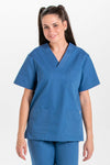 Túnica Médica Bilbao m\curta-Azul Egeo-XS / (SP)-RAG-Tailors-Fardas-e-Uniformes-Vestuario-Pro