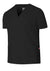Túnica Microfibra Estilo Pijama de Manga Curta Matteu-Preto-XS-RAG-Tailors-Fardas-e-Uniformes-Vestuario-Pro