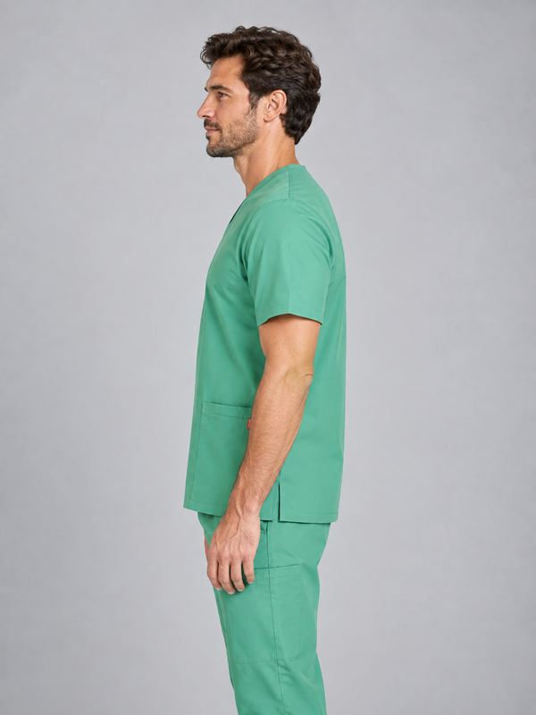 Túnica Microfibra Estilo Pijama de Manga Curta Matteu-RAG-Tailors-Fardas-e-Uniformes-Vestuario-Pro