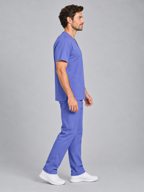 Túnica Microfibra Estilo Pijama de Manga Curta Matteu-RAG-Tailors-Fardas-e-Uniformes-Vestuario-Pro