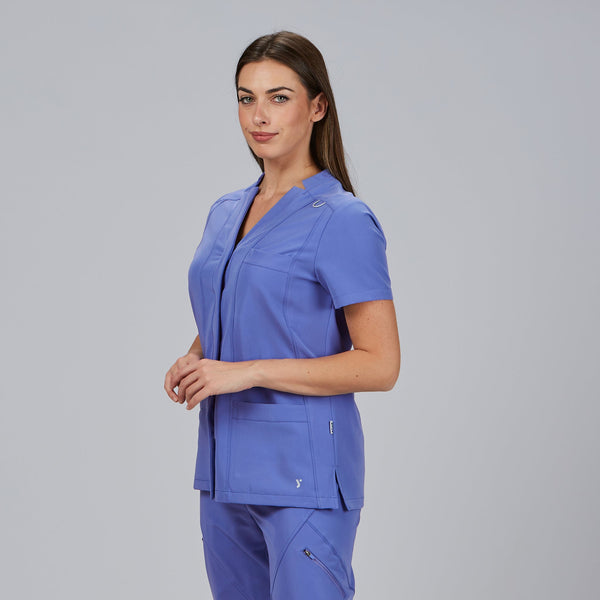 Túnica Mulher Aberta M/C MARLA-RAG-Tailors-Fardas-e-Uniformes-Vestuario-Pro