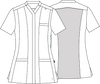 Túnica Mulher Aberta M/C MARLA-RAG-Tailors-Fardas-e-Uniformes-Vestuario-Pro