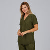 Túnica Mulher Franzido Costas M/C ELIRA-RAG-Tailors-Fardas-e-Uniformes-Vestuario-Pro