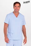 Túnica Pijama Saúde Homem piqué-Azul Celeste - 342-XS / (SP)-RAG-Tailors-Fardas-e-Uniformes-Vestuario-Pro