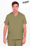 Túnica Pijama Saúde Homem piqué-Caqui - 344-XS / (SP)-RAG-Tailors-Fardas-e-Uniformes-Vestuario-Pro