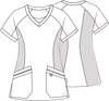 Túnica Raquel de manga ranglã-RAG-Tailors-Fardas-e-Uniformes-Vestuario-Pro