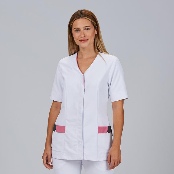 Túnica Senhora Cris-Rosa-XS-RAG-Tailors-Fardas-e-Uniformes-Vestuario-Pro