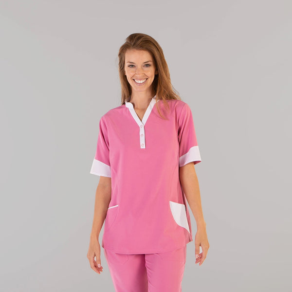 Túnica Senhora Microfibra 360 Susana-Rosa-XS-RAG-Tailors-Fardas-e-Uniformes-Vestuario-Pro