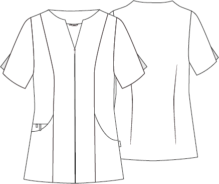 Túnica Senhora Microfibra 360 Yanira-RAG-Tailors-Fardas-e-Uniformes-Vestuario-Pro