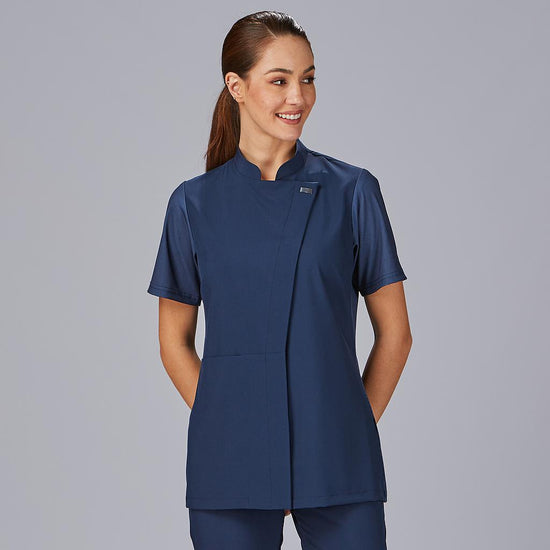 Túnica Senhora com Mangas Canalé Deza-Azul Marinho - 104-XS-RAG-Tailors-Fardas-e-Uniformes-Vestuario-Pro