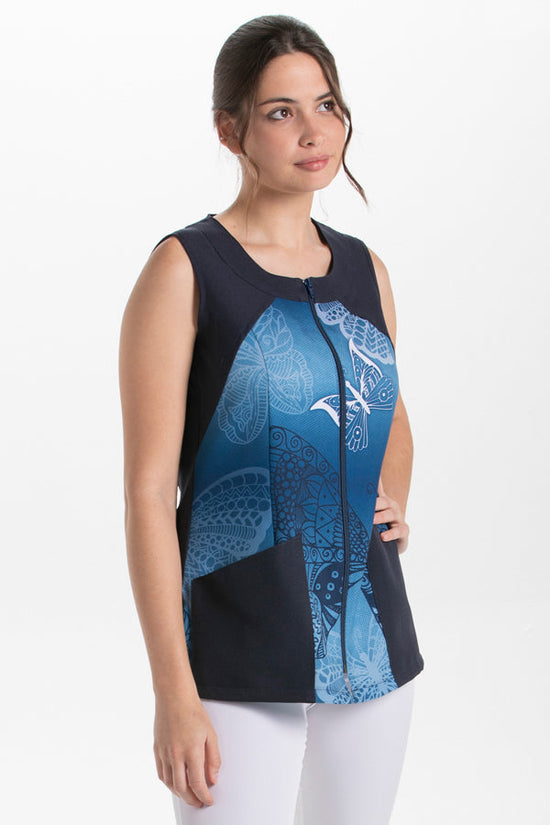 Túnica South Carolina s\mangas-Azul-XS / (SP)-RAG-Tailors-Fardas-e-Uniformes-Vestuario-Pro