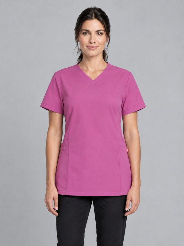 Túnica Stella PureStretch de manga curta para Mulher-Orquidea - 38-XS-RAG-Tailors-Fardas-e-Uniformes-Vestuario-Pro