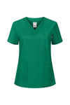 Túnica Stretch de Manga Curta para Mulher-Verde - 02-XS-RAG-Tailors-Fardas-e-Uniformes-Vestuario-Pro