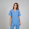Túnica Unissexo Nereva - Microfibra Antibacteriana (2/2)-Azul Celeste 107-XXS-RAG-Tailors-Fardas-e-Uniformes-Vestuario-Pro