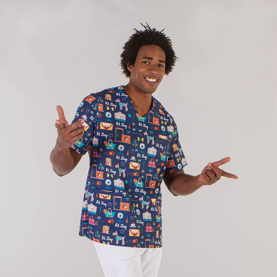 Túnica Unissexo Pet Shop-Pet Shop-XXS-RAG-Tailors-Fardas-e-Uniformes-Vestuario-Pro
