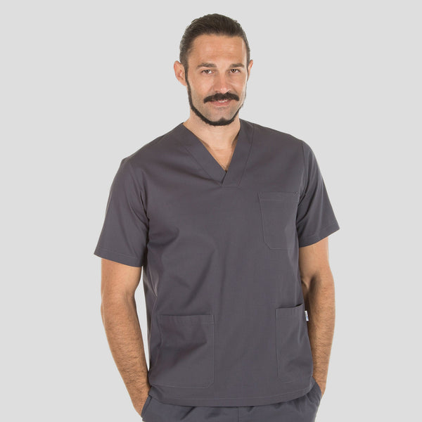 Túnica Unissexo Sarja Colors-Cinza Marengo - 139-XS-RAG-Tailors-Fardas-e-Uniformes-Vestuario-Pro