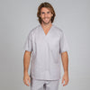 Túnica Unissexo Sarja Colors-Cinza Pérola - 117-XS-RAG-Tailors-Fardas-e-Uniformes-Vestuario-Pro