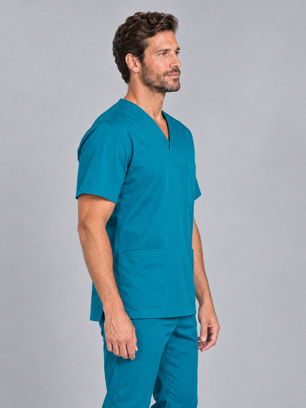 Túnica Unissexo Stretch Manga Curta-RAG-Tailors-Fardas-e-Uniformes-Vestuario-Pro