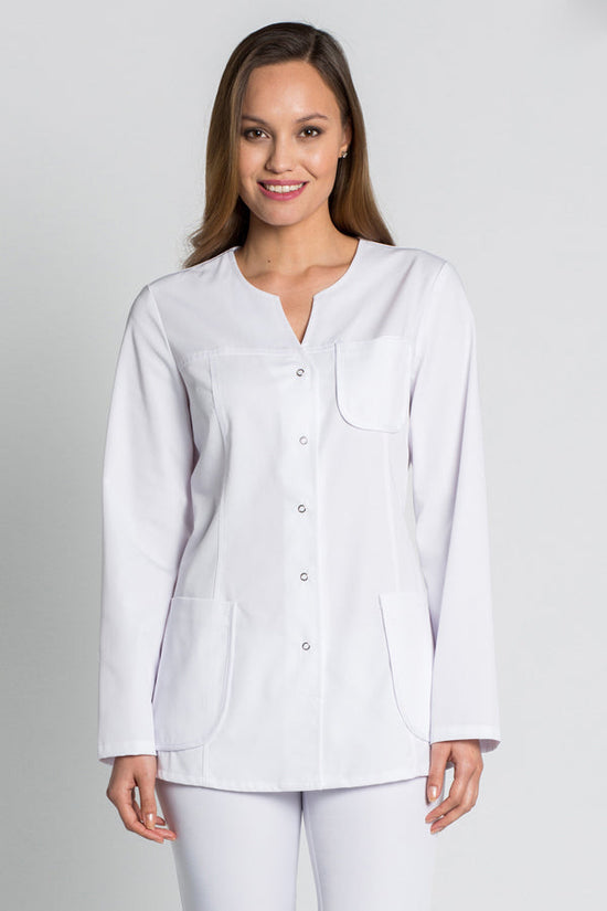Túnica branca básica-Branco-XS / (SP)-RAG-Tailors-Fardas-e-Uniformes-Vestuario-Pro