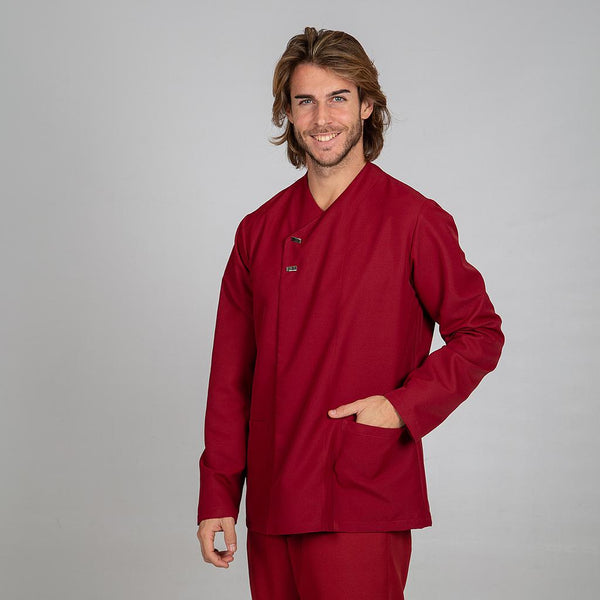Túnica de Homem M/Comprida FABIAN-Bordeaux - 112-XS-RAG-Tailors-Fardas-e-Uniformes-Vestuario-Pro