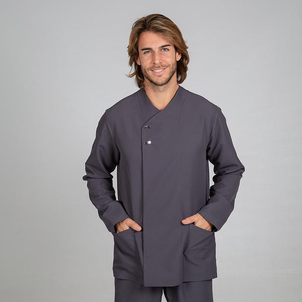 Túnica de Homem M/Comprida FABIAN-Cinza Marengo - 139-XS-RAG-Tailors-Fardas-e-Uniformes-Vestuario-Pro
