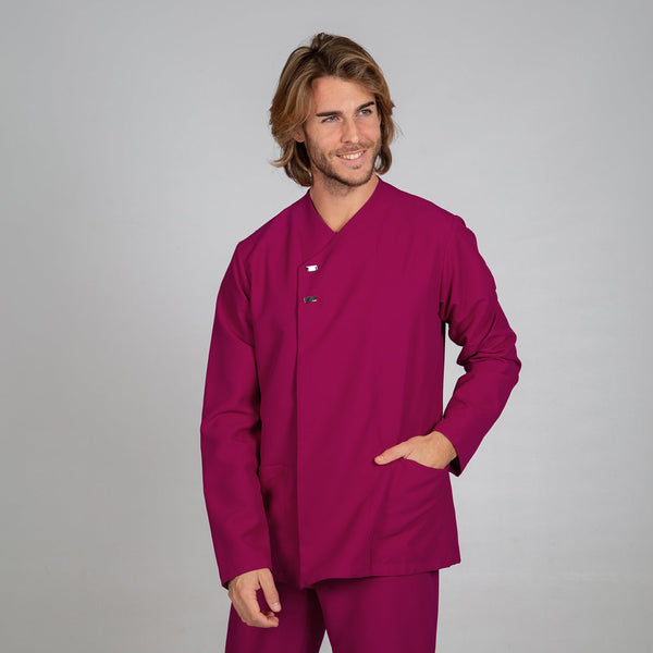 Túnica de Homem M/Comprida FABIAN-Framboesa - 138-XS-RAG-Tailors-Fardas-e-Uniformes-Vestuario-Pro
