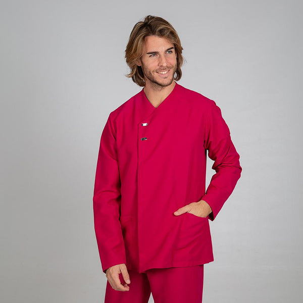 Túnica de Homem M/Comprida FABIAN-Framboesa - 138-XS-RAG-Tailors-Fardas-e-Uniformes-Vestuario-Pro