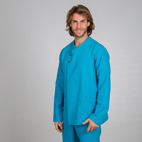 Túnica de Homem M/Comprida FABIAN-Turquesa - 115-XS-RAG-Tailors-Fardas-e-Uniformes-Vestuario-Pro