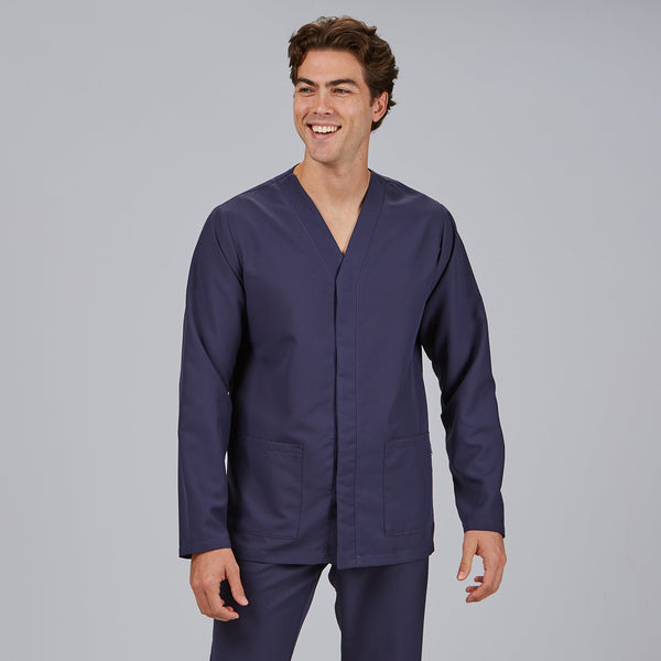 Túnica de Homem Microfibra NESTOR-Azul Marinho - 104-XS-RAG-Tailors-Fardas-e-Uniformes-Vestuario-Pro
