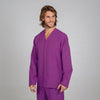 Túnica de Homem Microfibra NESTOR-Malva - 119-XS-RAG-Tailors-Fardas-e-Uniformes-Vestuario-Pro