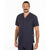 Túnica de Homem Microfibra NESTOR m/curta-Azul Marinho - 104-XS-RAG-Tailors-Fardas-e-Uniformes-Vestuario-Pro