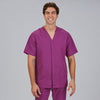Túnica de Homem Microfibra NESTOR m/curta-Malva - 119-XS-RAG-Tailors-Fardas-e-Uniformes-Vestuario-Pro
