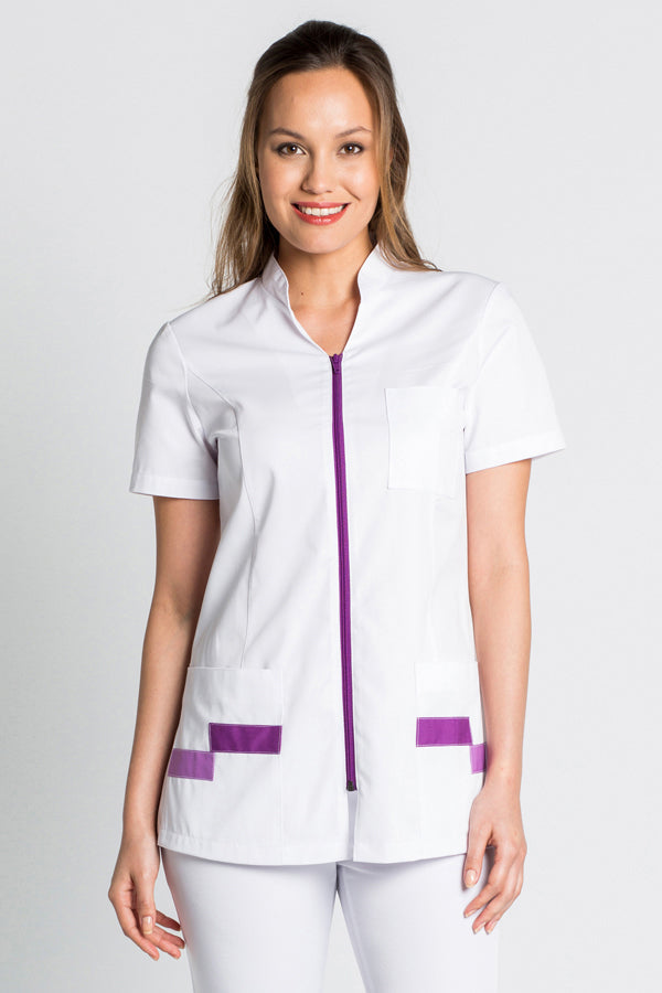 Túnica de Saúde Tunísia-Lilás-XS / (SP)-RAG-Tailors-Fardas-e-Uniformes-Vestuario-Pro