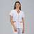 Túnica de Senhora Aberta Gola Mao Manga Curta YLENA-Nude - 157-XS-RAG-Tailors-Fardas-e-Uniformes-Vestuario-Pro