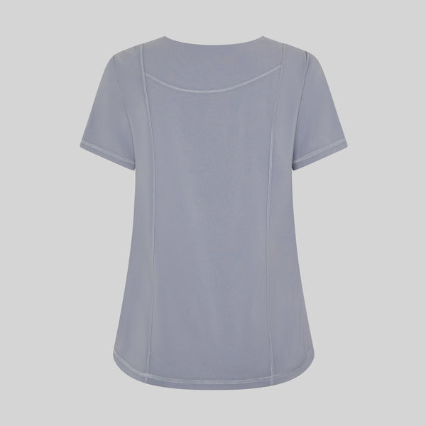 Túnica de Senhora Decote Lágrima Manga Curta Maria-Gris Perla-XS-RAG-Tailors-Fardas-e-Uniformes-Vestuario-Pro