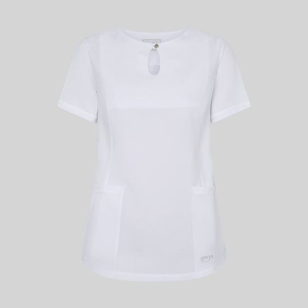 Túnica de Senhora Decote Lágrima Manga Curta Maria-RAG-Tailors-Fardas-e-Uniformes-Vestuario-Pro
