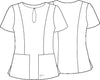 Túnica de Senhora Decote Lágrima Manga Curta Maria-RAG-Tailors-Fardas-e-Uniformes-Vestuario-Pro