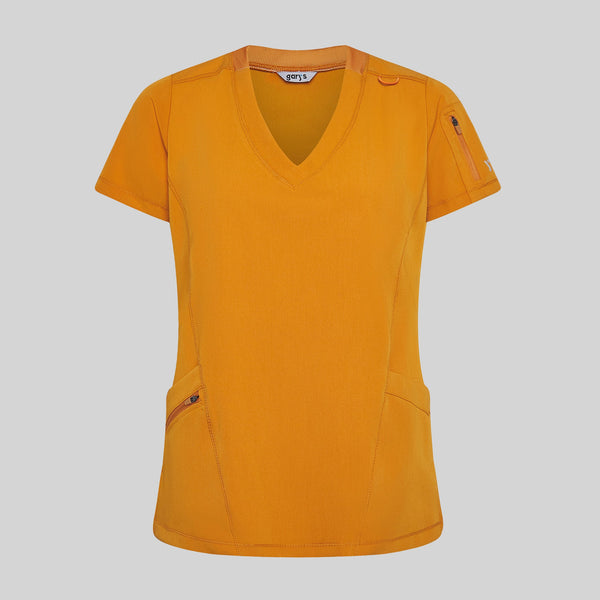 Túnica de Senhora Gola Canelada Manga Curta Nancy-RAG-Tailors-Fardas-e-Uniformes-Vestuario-Pro