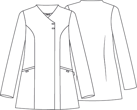 Túnica de Senhora M/Comprida BEGONIA-RAG-Tailors-Fardas-e-Uniformes-Vestuario-Pro