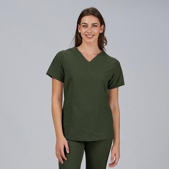 Túnica de Senhora Manga Curta Irina-Verde Caqui-XS-RAG-Tailors-Fardas-e-Uniformes-Vestuario-Pro