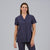 Túnica de Senhora Microfibra AITANA m/curta-Azul Marinho - 104-XS-RAG-Tailors-Fardas-e-Uniformes-Vestuario-Pro