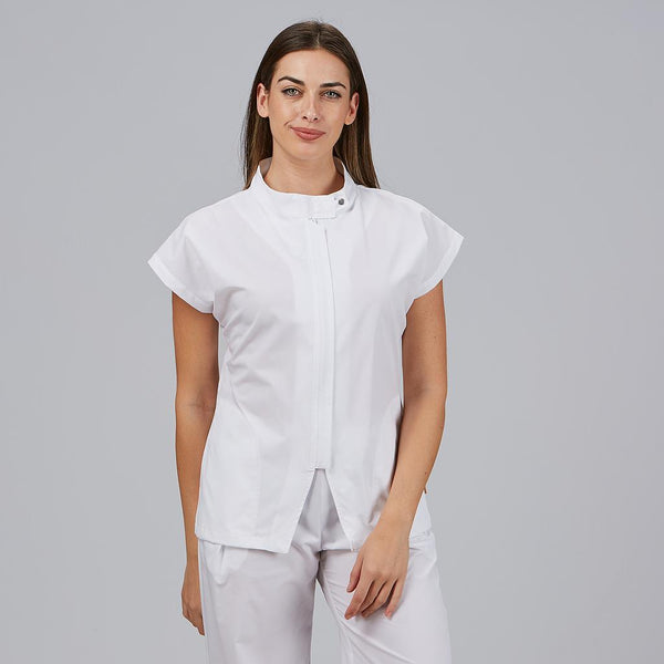 Túnica de Senhora Musa-Branco - 101-XS-RAG-Tailors-Fardas-e-Uniformes-Vestuario-Pro