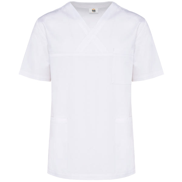 Túnica de manga curta poliéster / algodão unissexo-RAG-Tailors-Fardas-e-Uniformes-Vestuario-Pro
