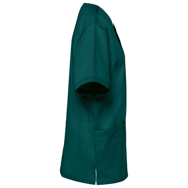 Túnica de manga curta poliéster / algodão unissexo-RAG-Tailors-Fardas-e-Uniformes-Vestuario-Pro